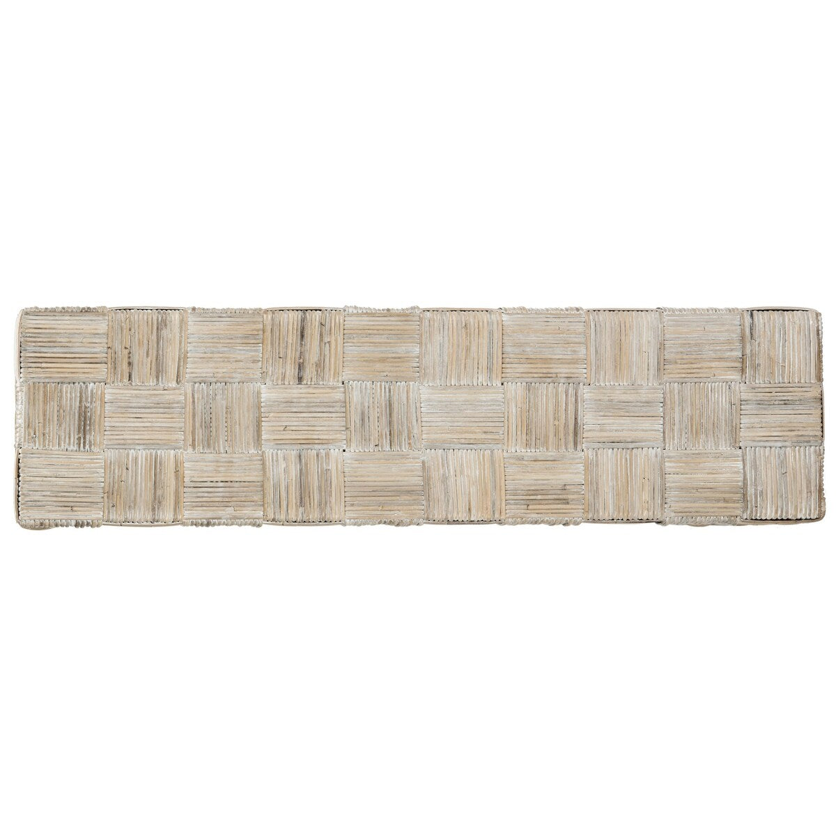 Tavolo consolle in rattan Mindel SAFAVIEH - 51Lx14Px32A