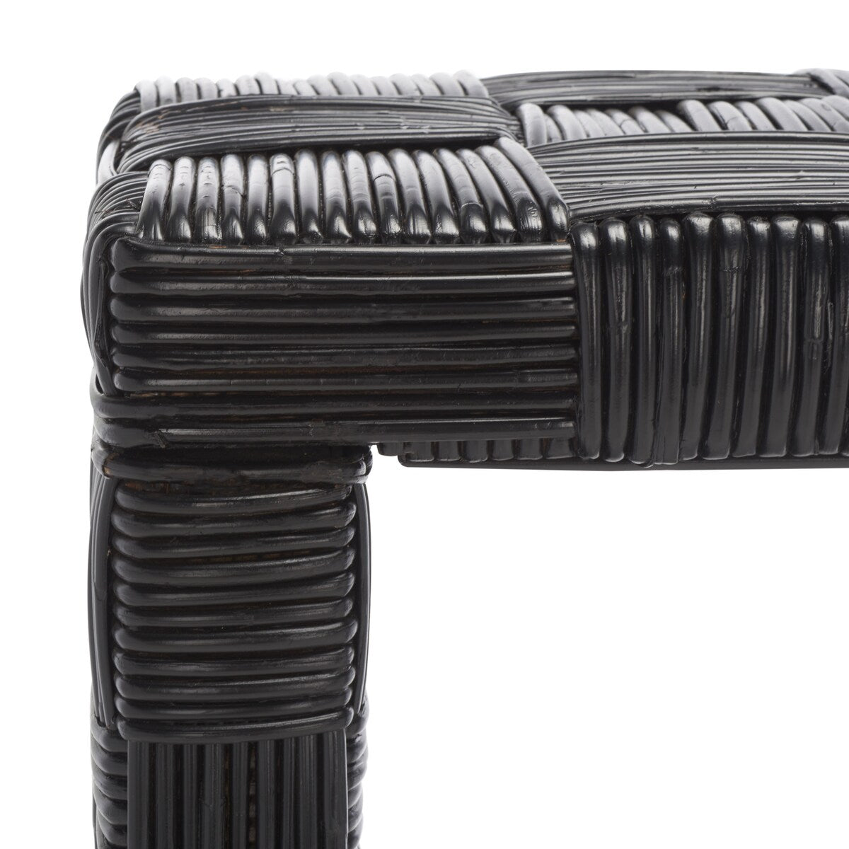 Tavolo consolle in rattan Mindel SAFAVIEH - 51Lx14Px32A