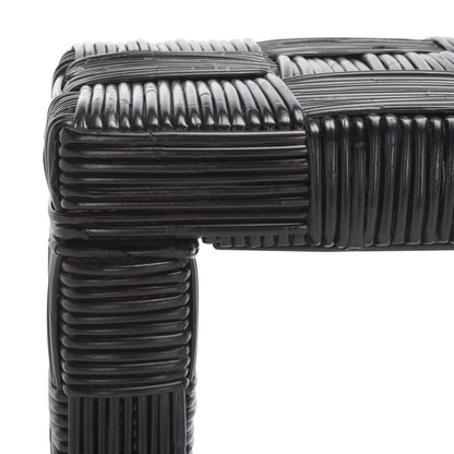 Tavolo consolle in rattan Mindel SAFAVIEH - 51Lx14Px32A