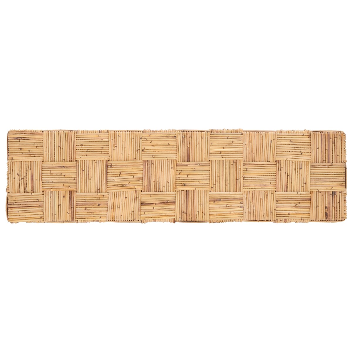 Tavolo consolle in rattan Mindel SAFAVIEH - 51Lx14Px32A