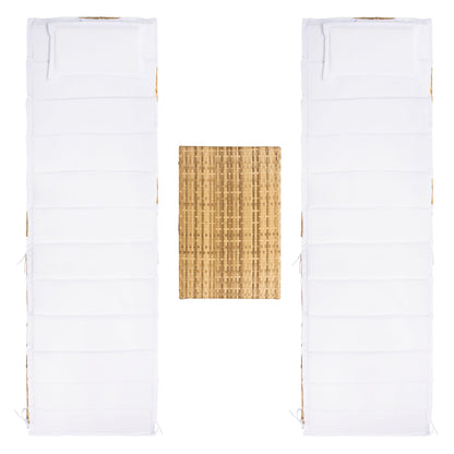 SAFAVIEH Set di lettini prendisole da esterno Blaguna da 3 pezzi - 83Lx20Px24A