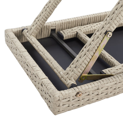 SAFAVIEH Set di lettini prendisole da esterno Blaguna da 3 pezzi - 83Lx20Px24A