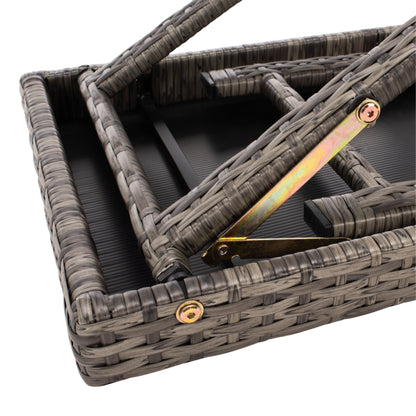 SAFAVIEH Set di lettini prendisole da esterno Blaguna da 3 pezzi - 83Lx20Px24A