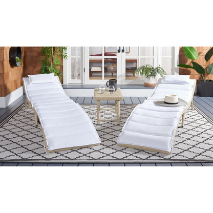 SAFAVIEH Set di lettini prendisole da esterno Blaguna da 3 pezzi - 83Lx20Px24A