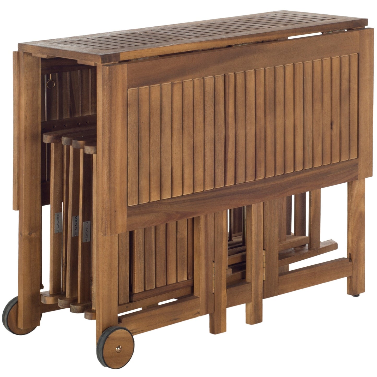 Set da pranzo per esterni SAFAVIEH Brandy da 5 pezzi - 43Lx35Px29A