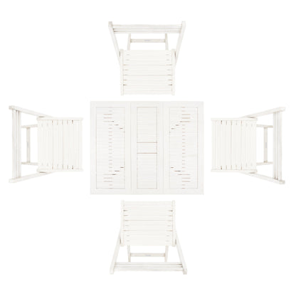 Set da pranzo per esterni SAFAVIEH Brandy da 5 pezzi - 43Lx35Px29A