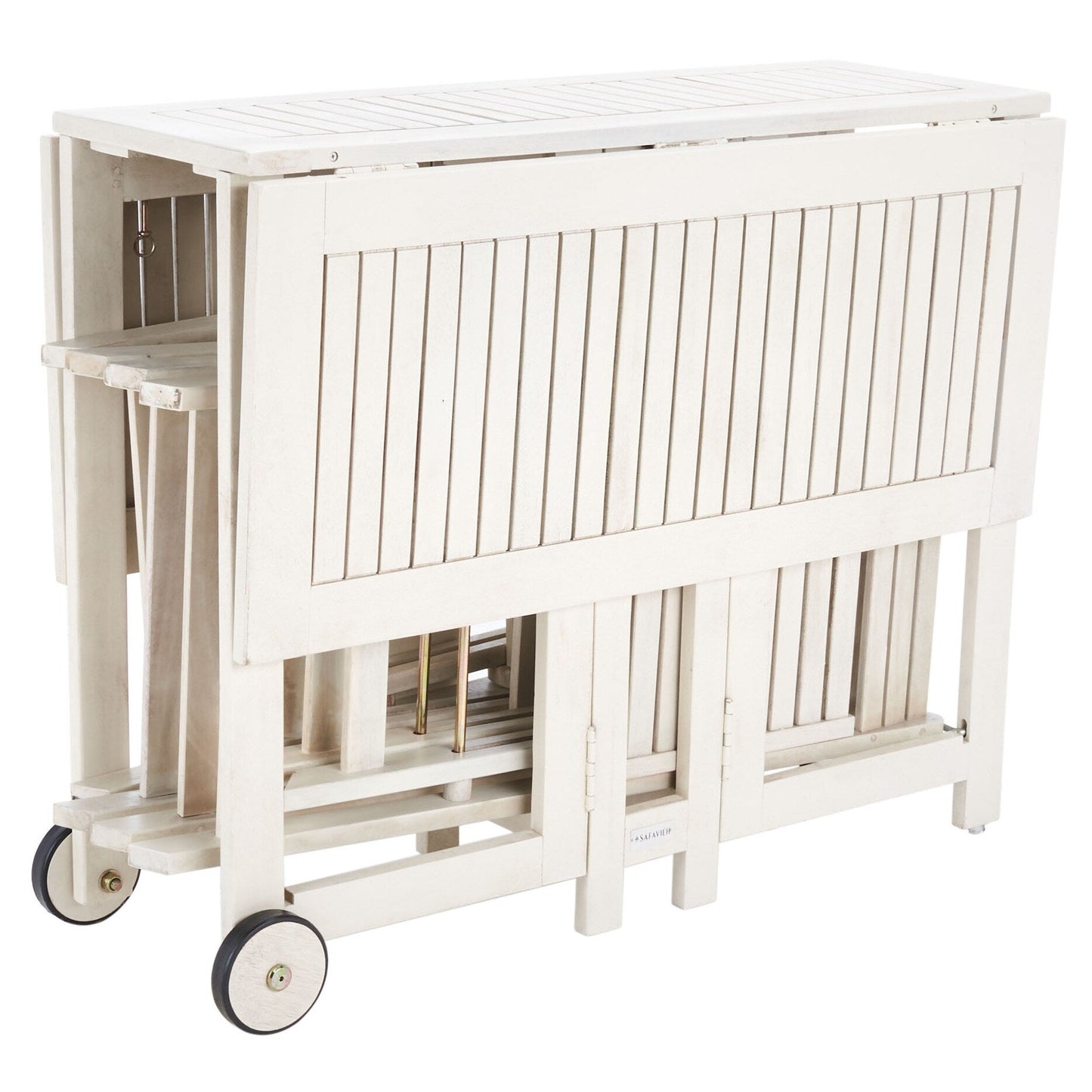 Set da pranzo per esterni SAFAVIEH Brandy da 5 pezzi - 43Lx35Px29A