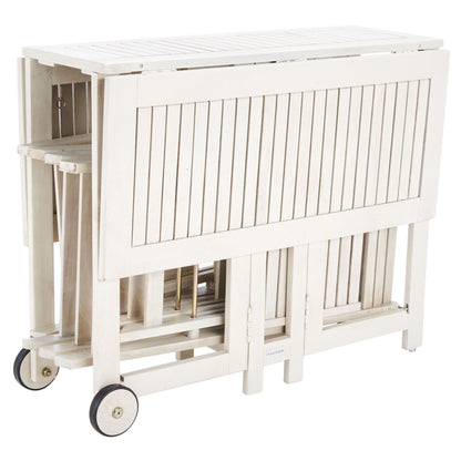 Set da pranzo per esterni SAFAVIEH Brandy da 5 pezzi - 43Lx35Px29A