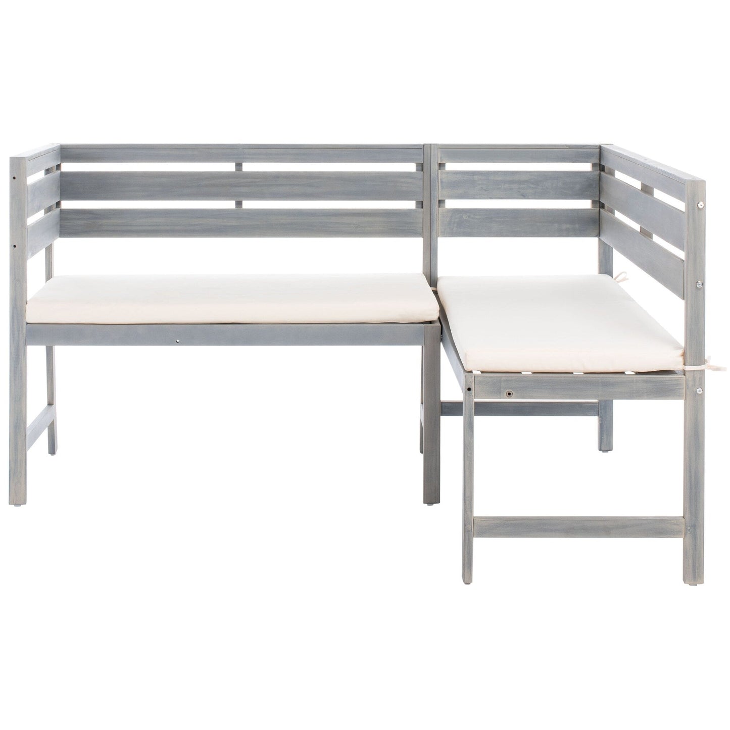 Set da salotto angolare per balcone Kenna da esterno SAFAVIEH, 3 pezzi - 39Lx19Px33A