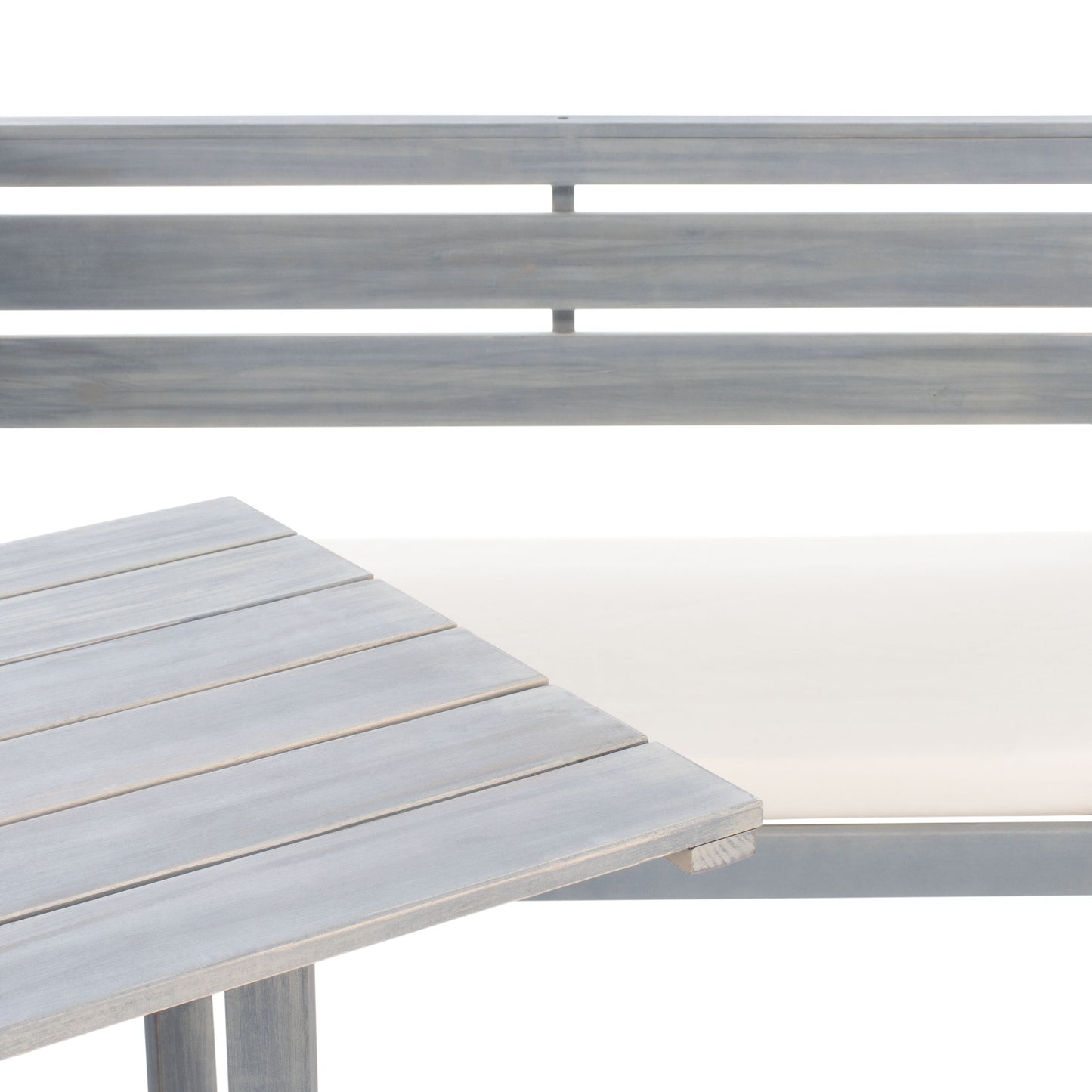 Set da salotto angolare per balcone Kenna da esterno SAFAVIEH, 3 pezzi - 39Lx19Px33A