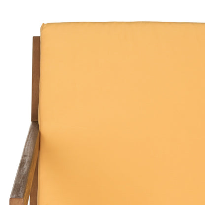 Sedia a dondolo da esterno SAFAVIEH Makaila con cuscino - 26L x 31P x 38A