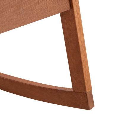 Sedia a dondolo da esterno SAFAVIEH Makaila con cuscino - 26L x 31P x 38A