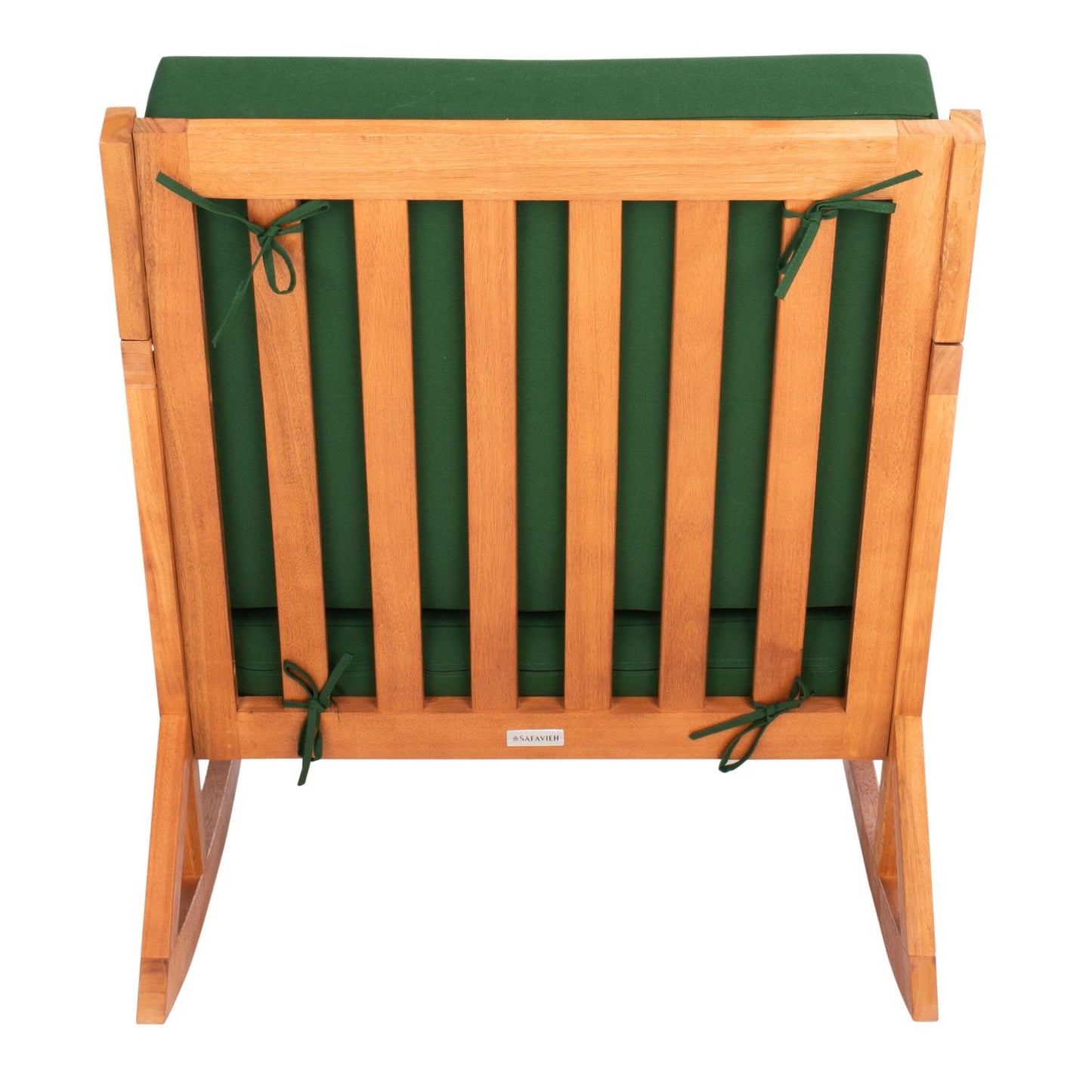 Sedia a dondolo da esterno SAFAVIEH Makaila con cuscino - 26L x 31P x 38A