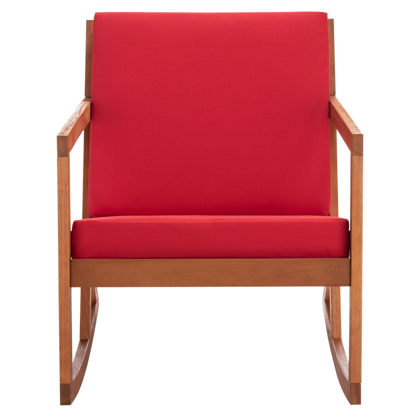 Sedia a dondolo da esterno SAFAVIEH Makaila con cuscino - 26L x 31P x 38A