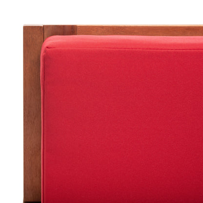 Sedia a dondolo da esterno SAFAVIEH Makaila con cuscino - 26L x 31P x 38A