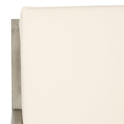 Sedia a dondolo da esterno SAFAVIEH Makaila con cuscino - 26L x 31P x 38A