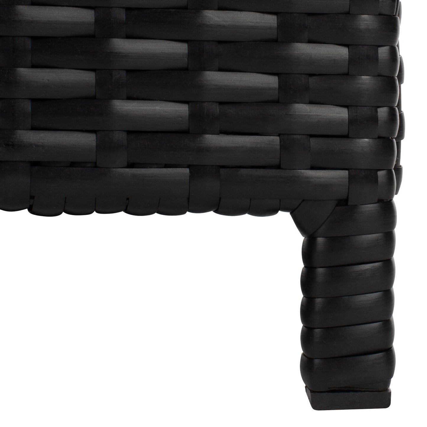 Divano letto da esterno in vimini Taniyah SAFAVIEH con cuscino e cuscini - 53L x 28P x 62A