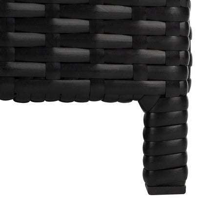 Divano letto da esterno in vimini Taniyah SAFAVIEH con cuscino e cuscini - 53L x 28P x 62A