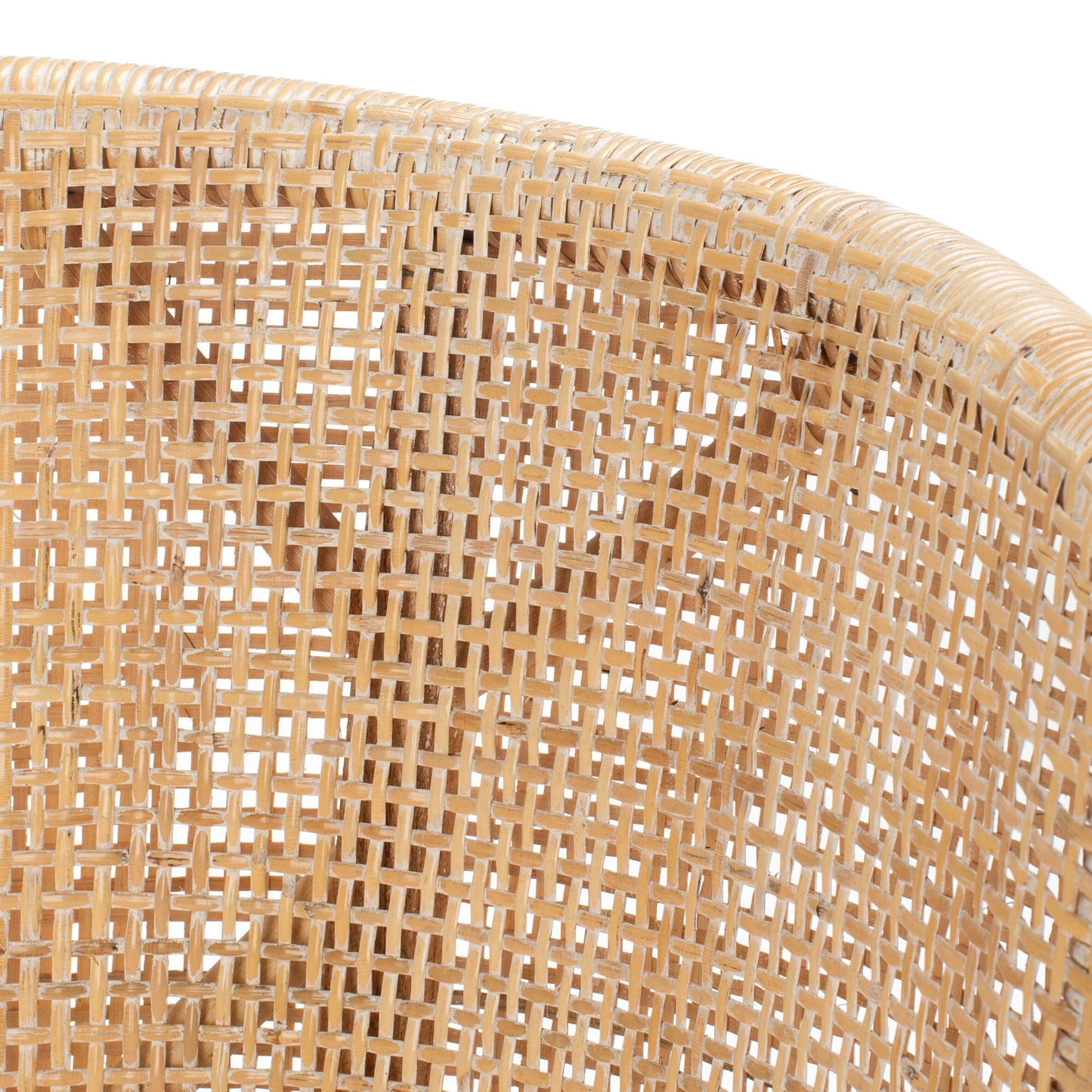 Sgabello da bar SAFAVIEH Virona Rattan da 30 pollici - 22,3 L x 20,5 L x 39 A - 22 L x 21 P x 39 A
