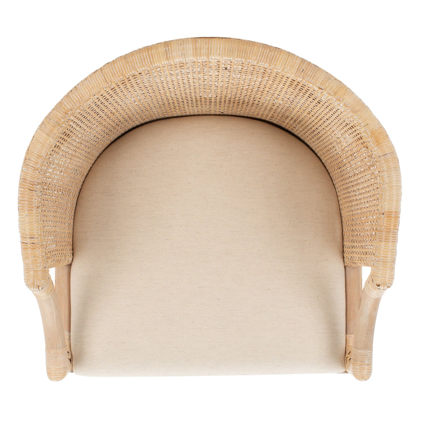 Sgabello da bar SAFAVIEH Virona Rattan da 30 pollici - 22,3 L x 20,5 L x 39 A - 22 L x 21 P x 39 A