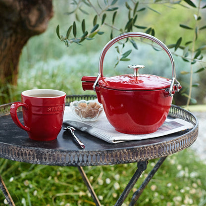 Bollitore rotondo in ghisa STAUB da 1 litro