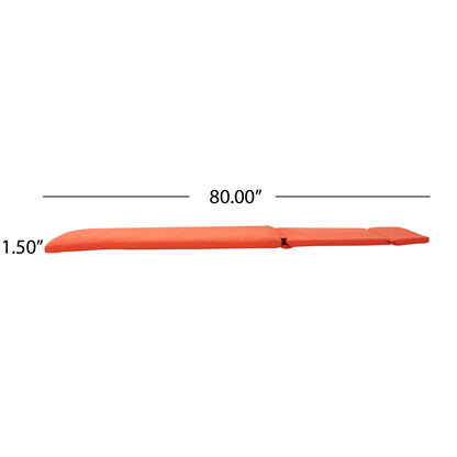 Set di cuscini da esterno Salem per chaise longue - Solo cuscini (set di 2) di Christopher Knight Home - 79,25 L x 27,50 W x 1,50 H