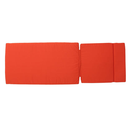 Set di cuscini da esterno Salem per chaise longue - Solo cuscini (set di 2) di Christopher Knight Home - 79,25 L x 27,50 W x 1,50 H