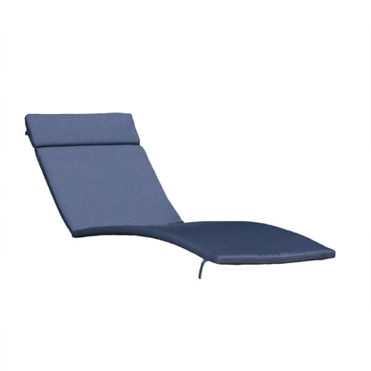 Set di cuscini da esterno Salem per chaise longue - Solo cuscini (set di 2) di Christopher Knight Home - 79,25 L x 27,50 W x 1,50 H