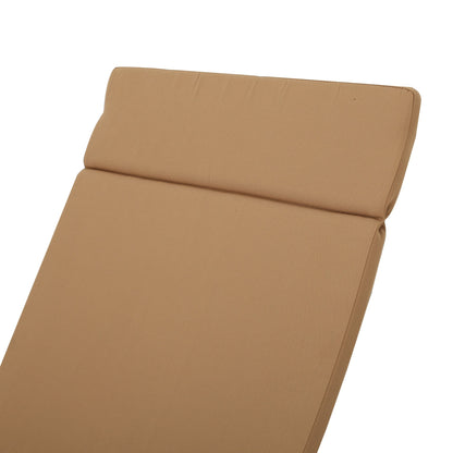 Set di cuscini da esterno Salem per chaise longue - Solo cuscini (set di 2) di Christopher Knight Home - 79,25 L x 27,50 W x 1,50 H