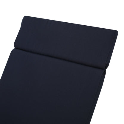 Set di cuscini da esterno Salem per chaise longue - Solo cuscini (set di 2) di Christopher Knight Home - 79,25 L x 27,50 W x 1,50 H