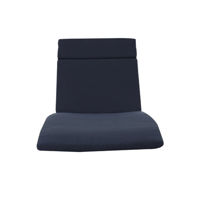 Set di cuscini da esterno Salem per chaise longue - Solo cuscini (set di 2) di Christopher Knight Home - 79,25 L x 27,50 W x 1,50 H