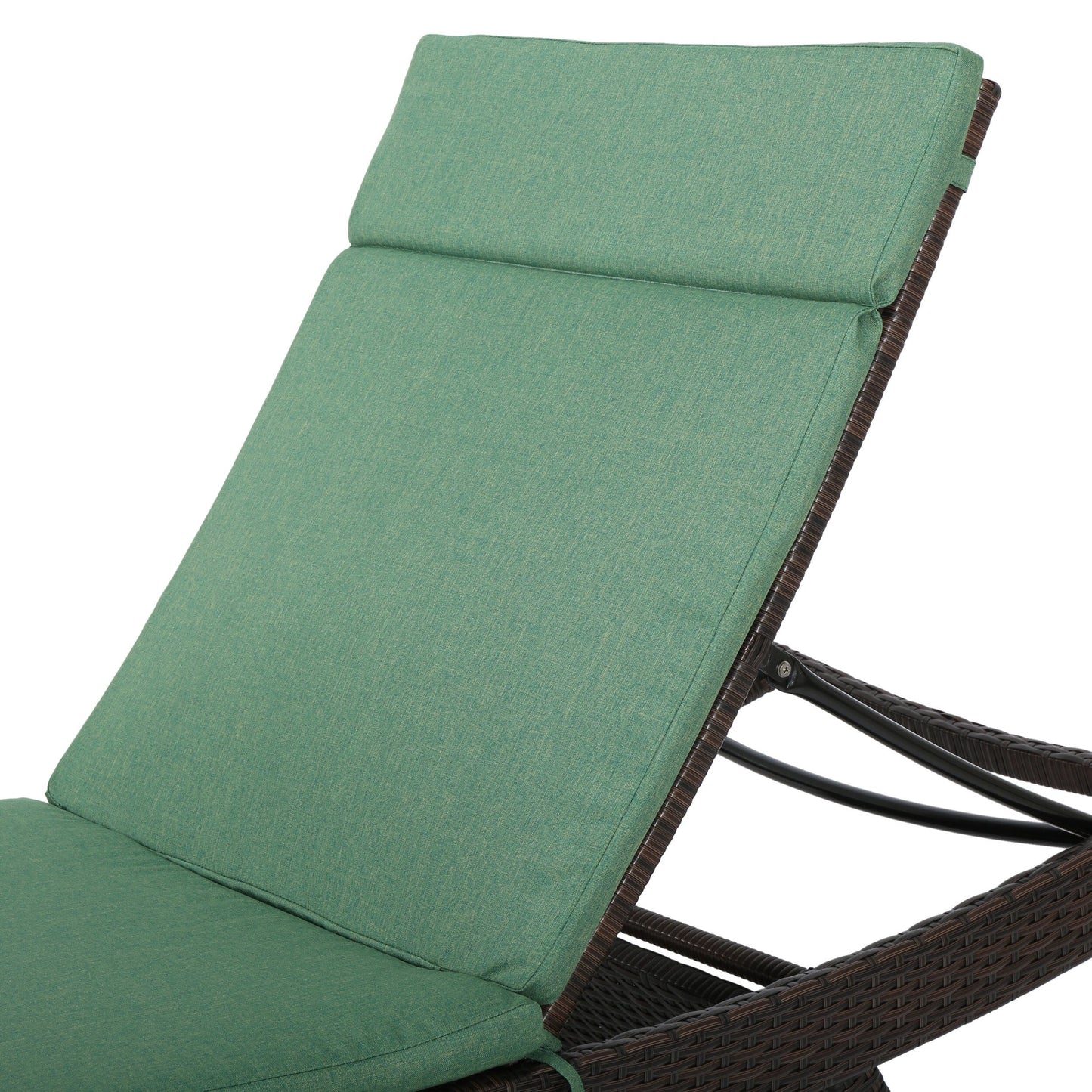 Set di cuscini da esterno Salem per chaise longue - Solo cuscini (set di 2) di Christopher Knight Home - 79,25 L x 27,50 W x 1,50 H