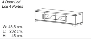 Mobile TV Zenith grigio