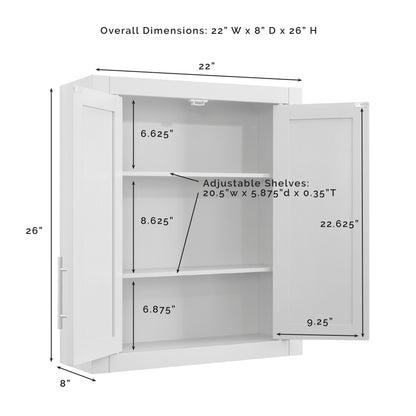 Mobiletto da parete Crosley Savannah