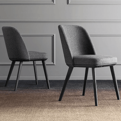 Sedia da pranzo in tessuto Foyer