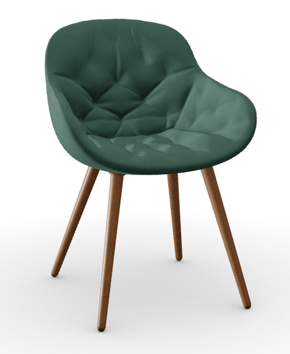 Sedia da pranzo Igloo, imbottita