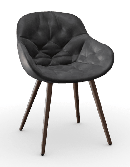 Sedia da pranzo Igloo, imbottita