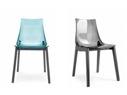 Sedia da pranzo moderna italiana a LED