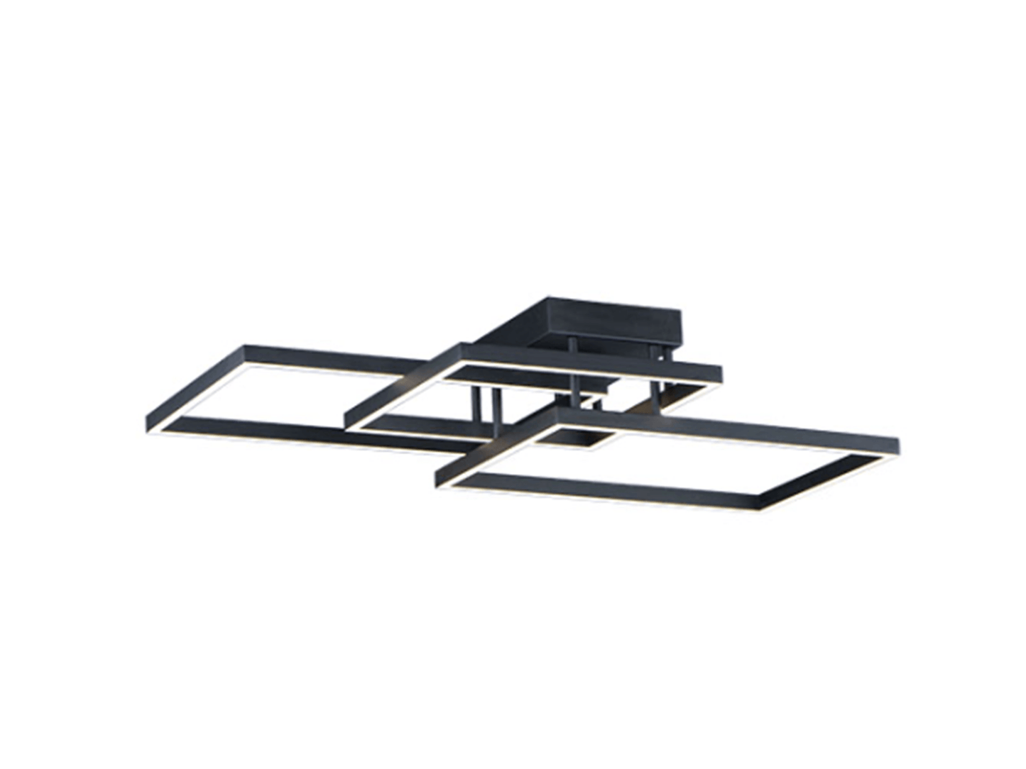 Lampada da soffitto Traverse 35 nera