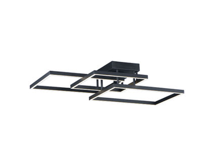 Lampada da soffitto Traverse 35 nera