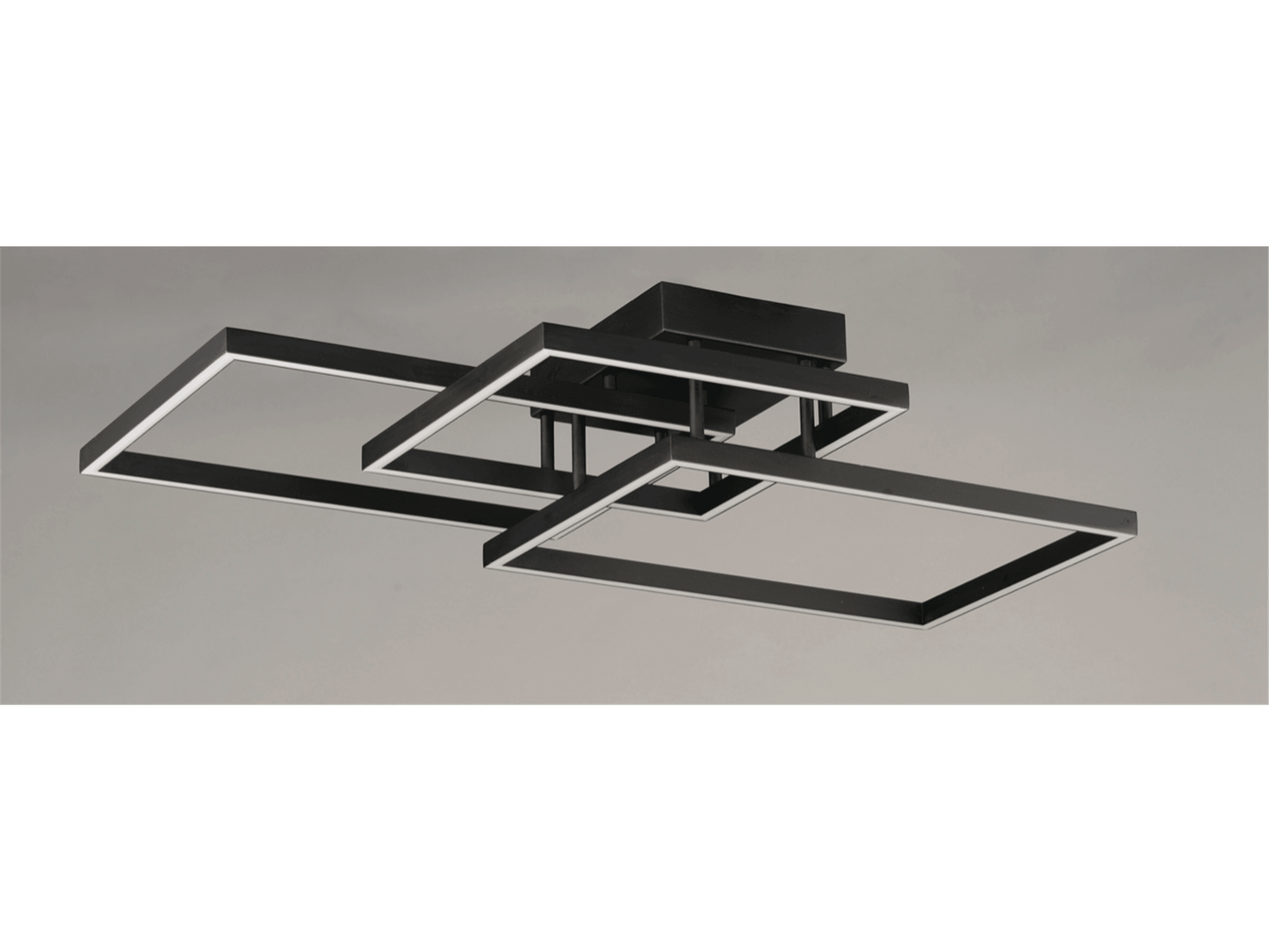 Lampada da soffitto Traverse 35 nera