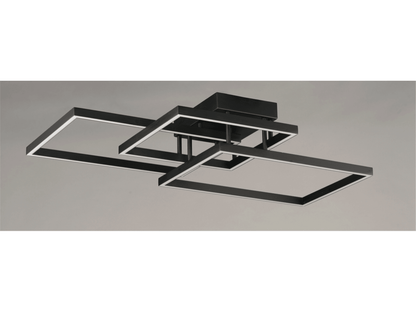 Lampada da soffitto Traverse 35 nera
