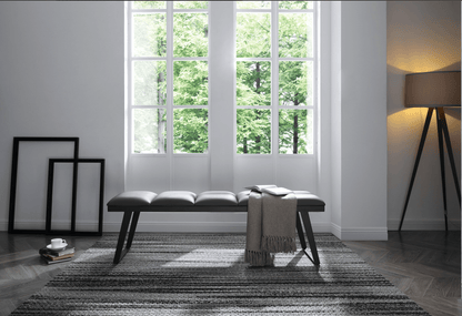 Panca Nathan in grigio scuro