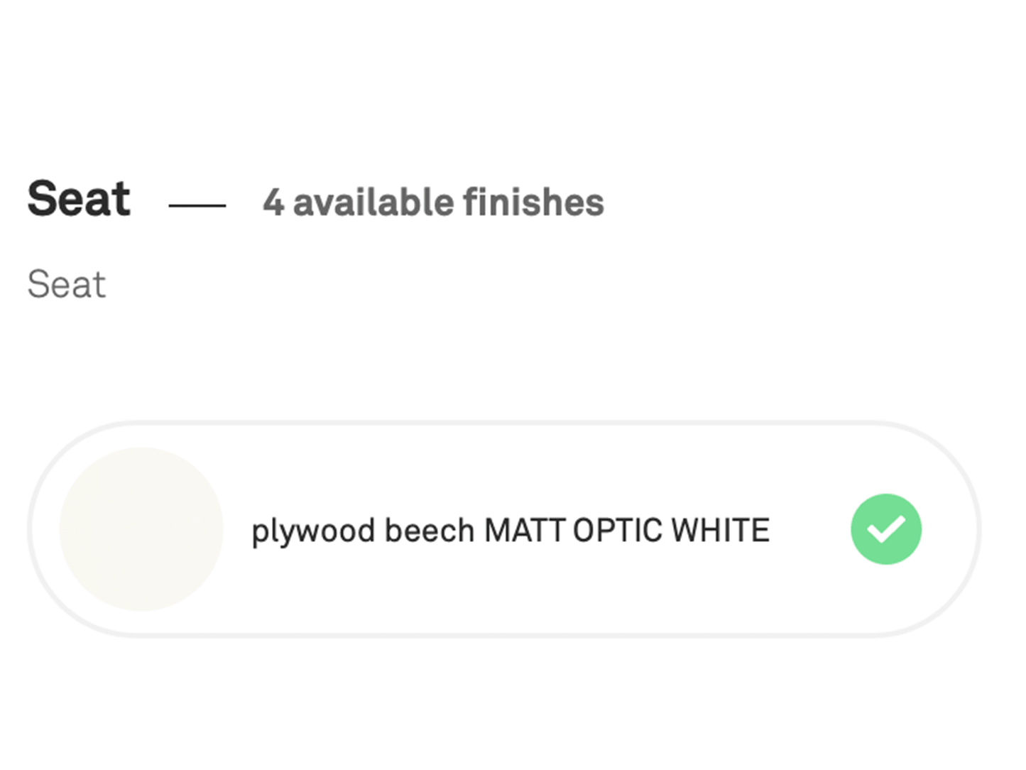 Sedie pieghevoli Skip con struttura bianca e seduta bianca