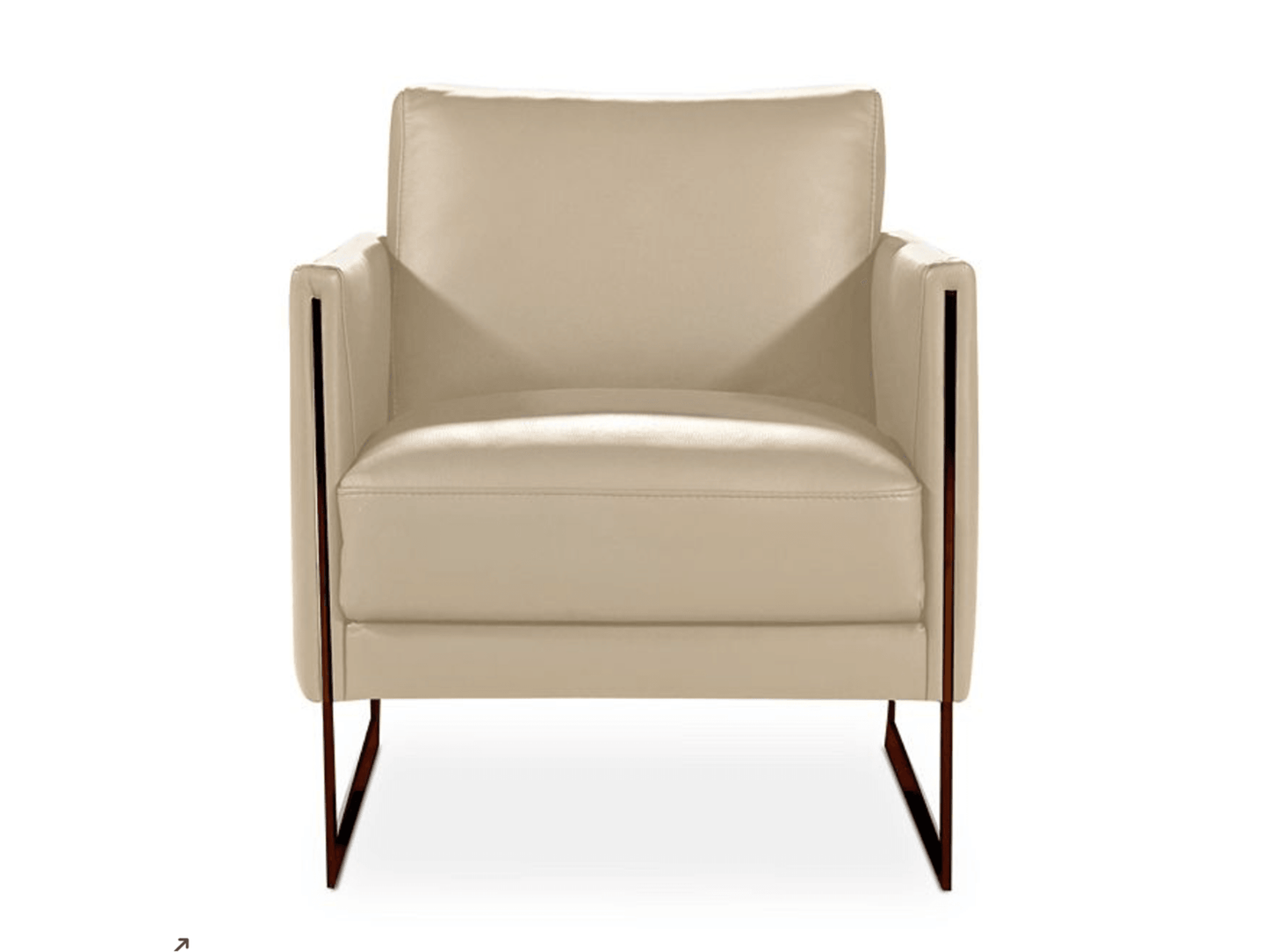 Sedia in pelle di cocco