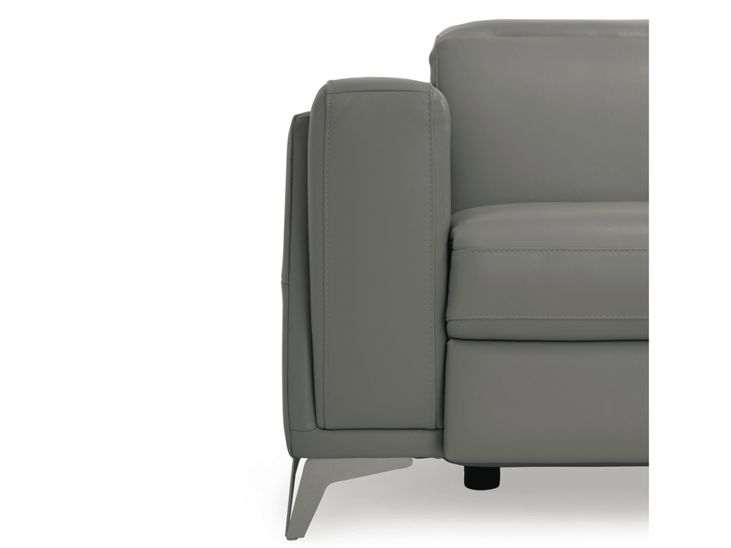 Divano componibile in pelle Kami