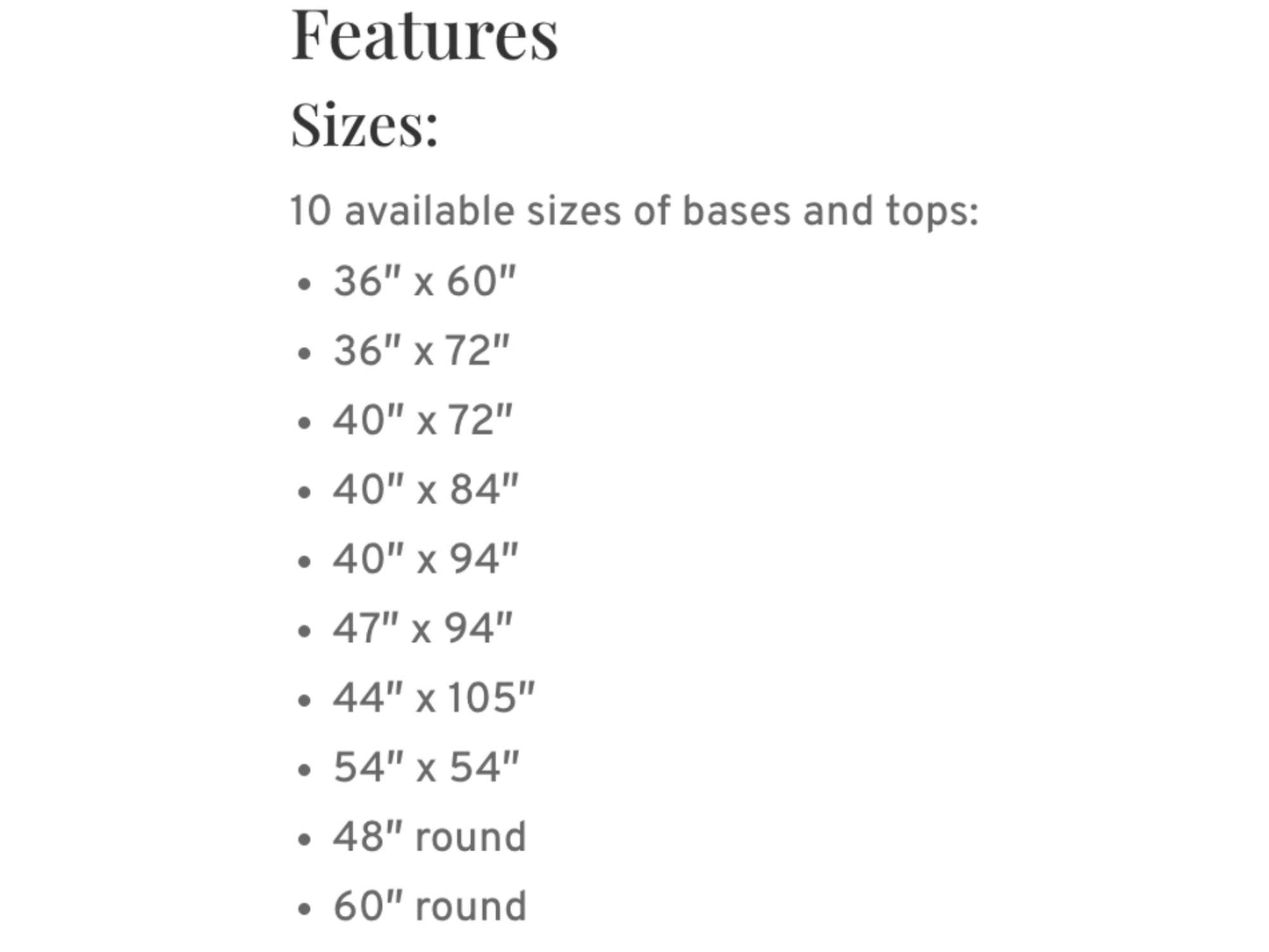 Solo base rettangolare scarlatta****Bianco