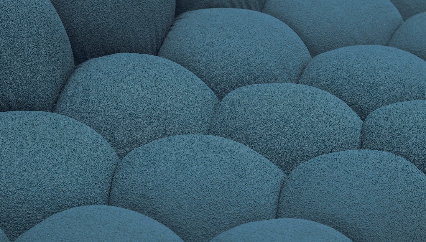 Set di divani in tessuto Luzmina 3 pezzi