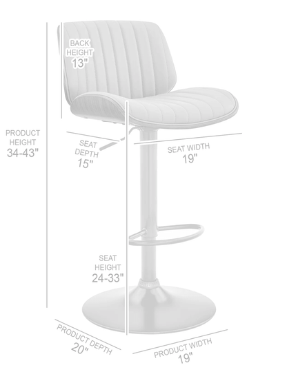 Sgabello da bar Rock