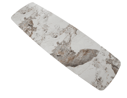 Tavolo da pranzo in ceramica Niah da 110 pollici